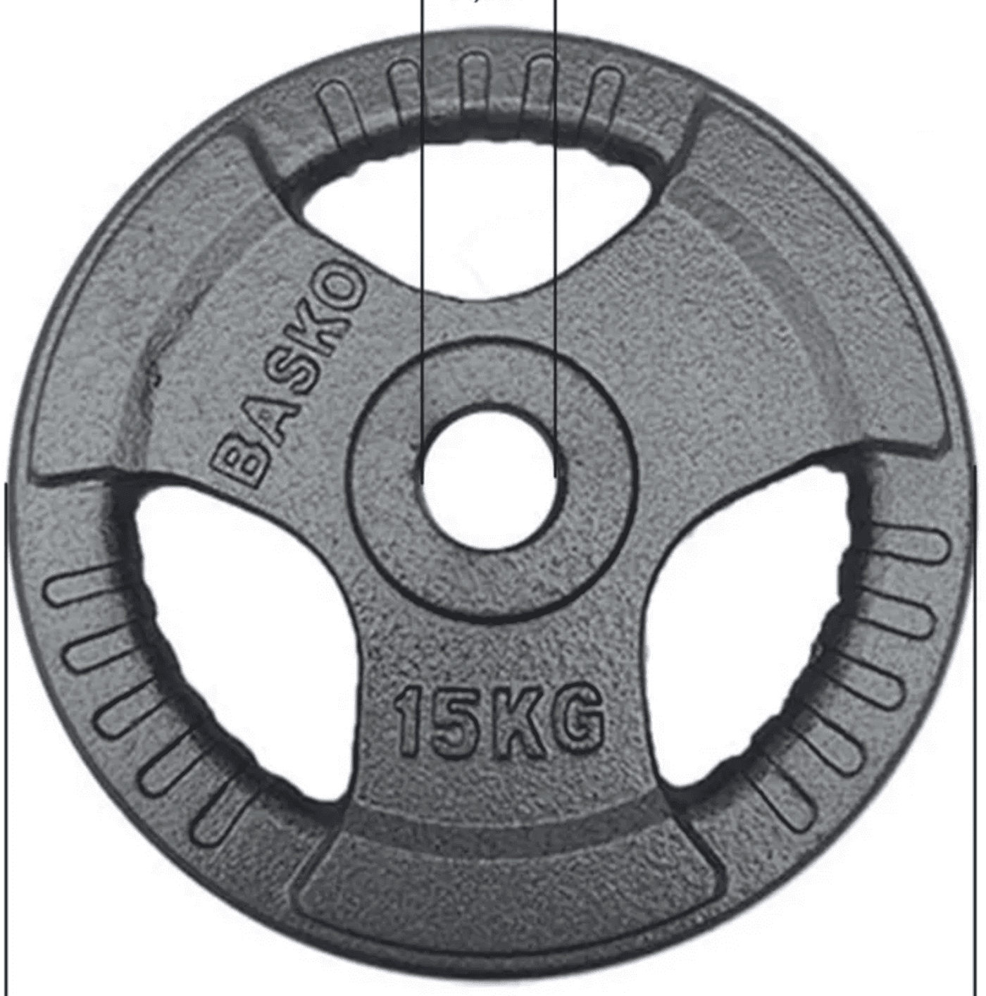 Discos Olimpicos Acero Par 15 Kg