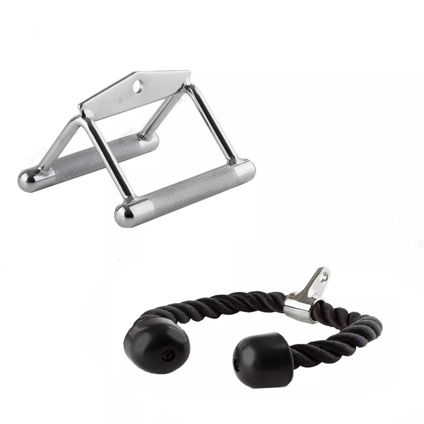 Cuerda Triceps Tomada Remo Pack Accesorios Polea