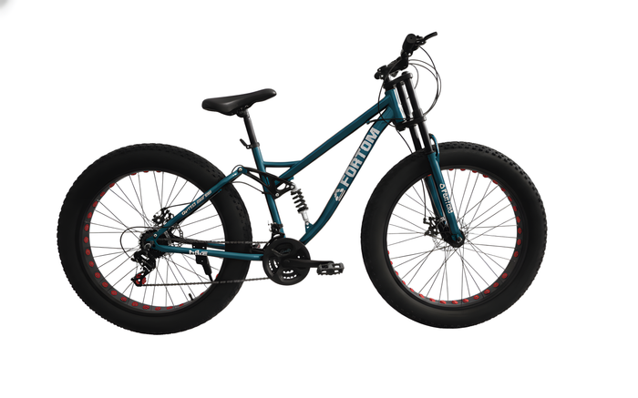 Bicicleta Fat Bike Aro 26 FORTOM Blue