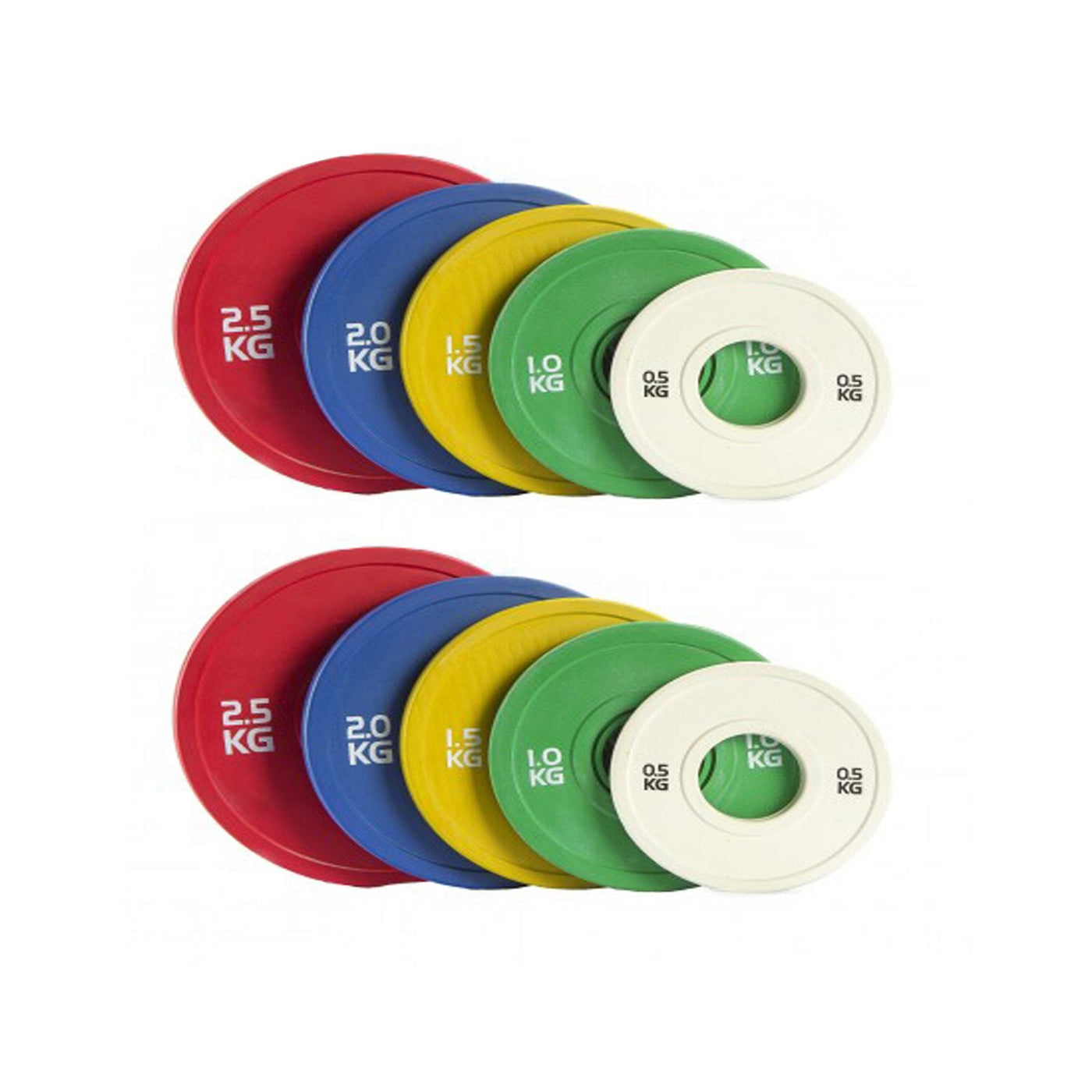 Discos Olimpicos Set Fraccionados
