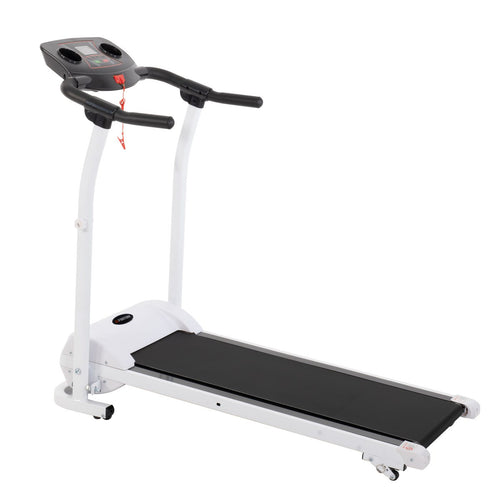 Trotadora electrica plegable 1.5 hp white