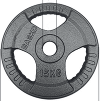 Discos Olimpicos Acero Par 15 Kg