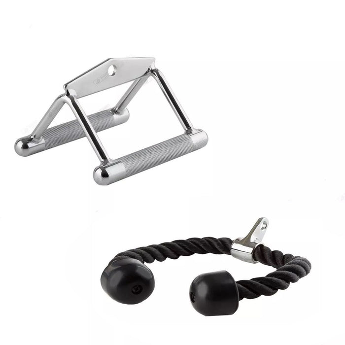 Cuerda Triceps  Tomada Remo Pack Accesorios Polea