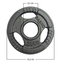 Discos Olimpicos Acero Par 1,25 Kg