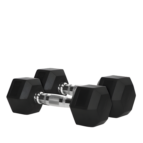 MANCUERNAS HEXAGONALES DE CAUCHO PAR 15 KG