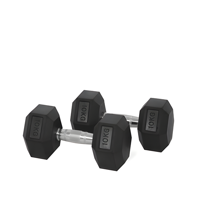 Mancuernas Hexagonales Par 10 Kg