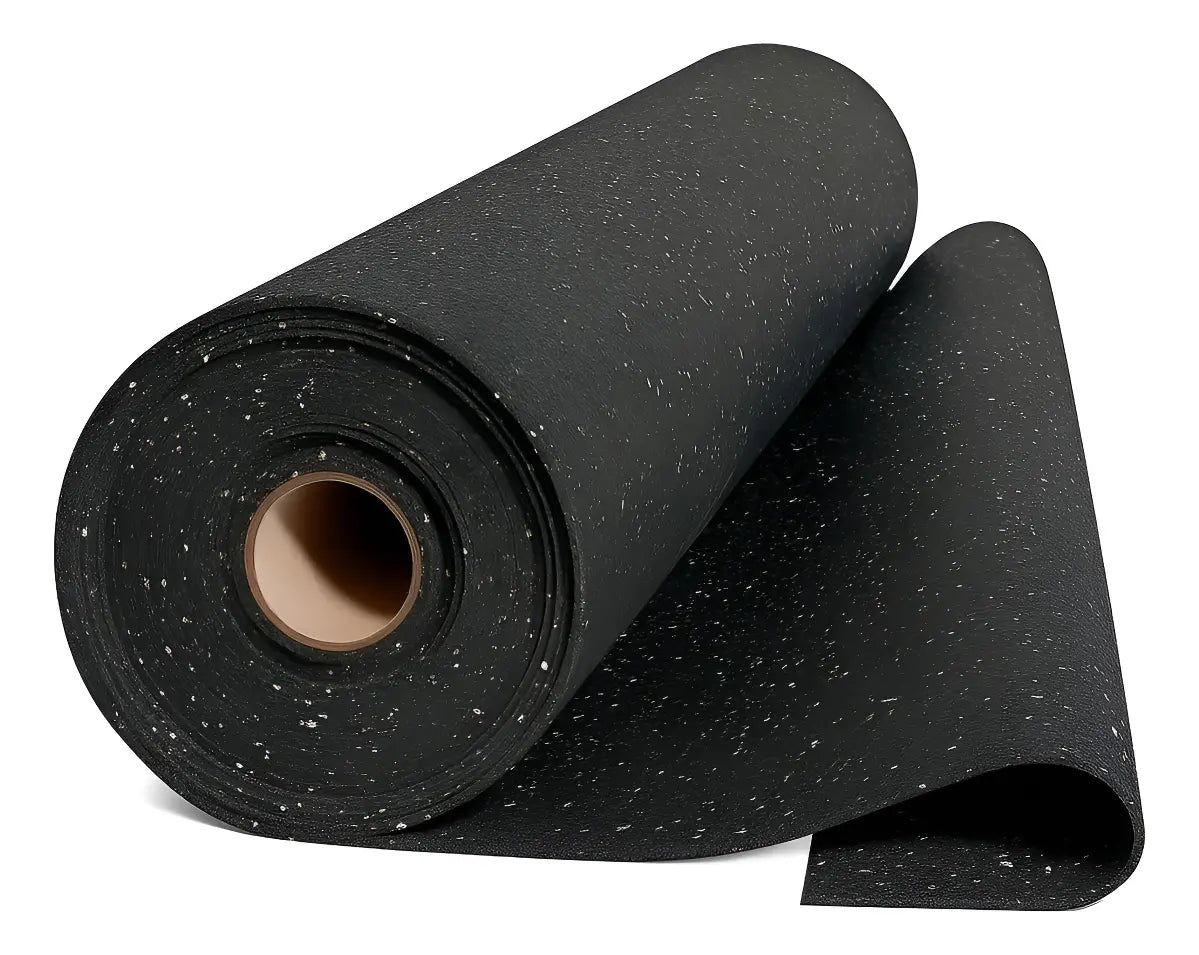Rollo de Piso de Caucho 10 m x 1 m - 1 cm de Espesor