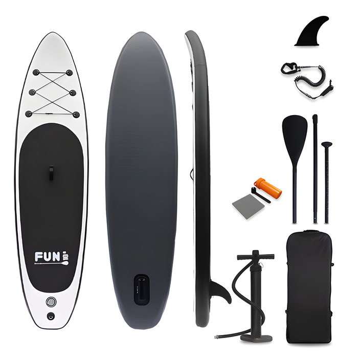 Stand Up Paddle Con Inflador Y Remo Black